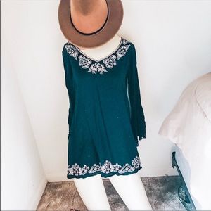 Vintage Embroidered Sun Dress